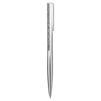 Crystal Shimmer ballpoint pen, Silver Tone, Chrome plated by SWAROVSKI