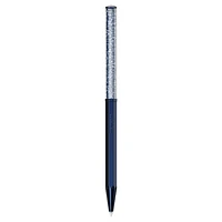 Crystalline ballpoint pen, Octagon shape, Blue