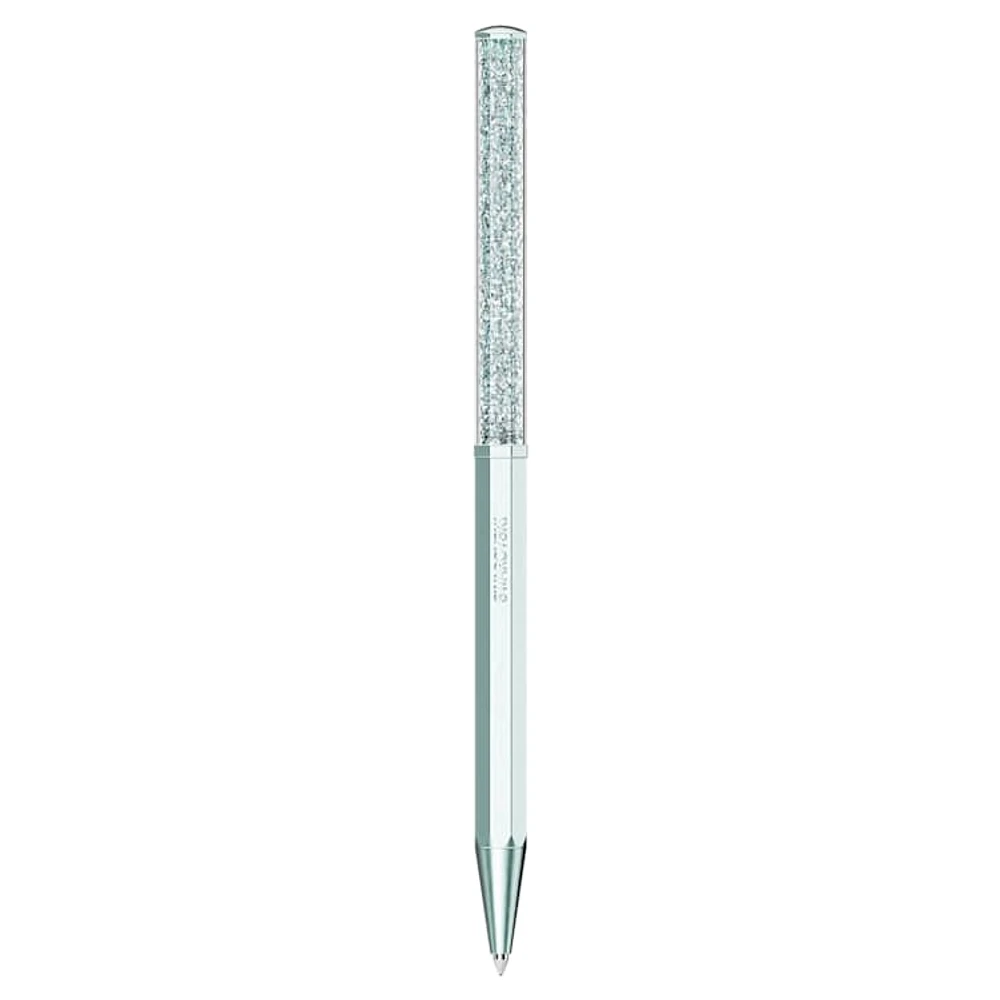 Crystalline ballpoint pen, Octagon shape, Blue