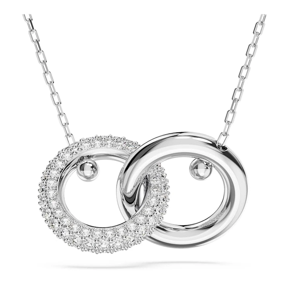 Dextera pendant, Interlocking loop, White