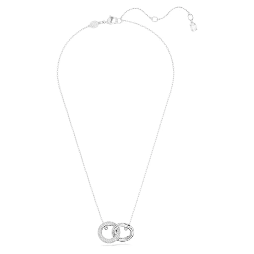 Dextera pendant, Interlocking loop, White