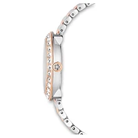 Certa watch, Swiss Made, Metal bracelet, Rose gold tone, Mixed metal finish by SWAROVSKI