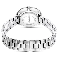 Certa watch, Swiss Made, Metal bracelet, Silver Tone, Stainless steel by SWAROVSKI