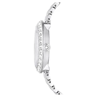 Certa watch, Swiss Made, Metal bracelet, Silver Tone, Stainless steel by SWAROVSKI