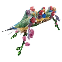 Crystal Myriad Gouldian Finches by SWAROVSKI