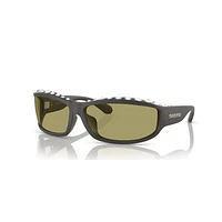 Sunglasses, Rectangular shape, SK6009, Grey by SWAROVSKI