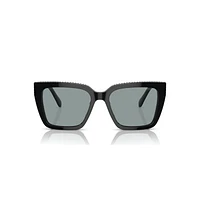 Sunglasses, Square shape, SK6013, Black by SWAROVSKI