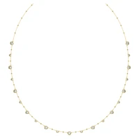 Imber strandage, Round cut, White, Gold-tone plated by SWAROVSKI