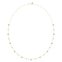 Imber strandage, Round cut, White, Gold-tone plated by SWAROVSKI