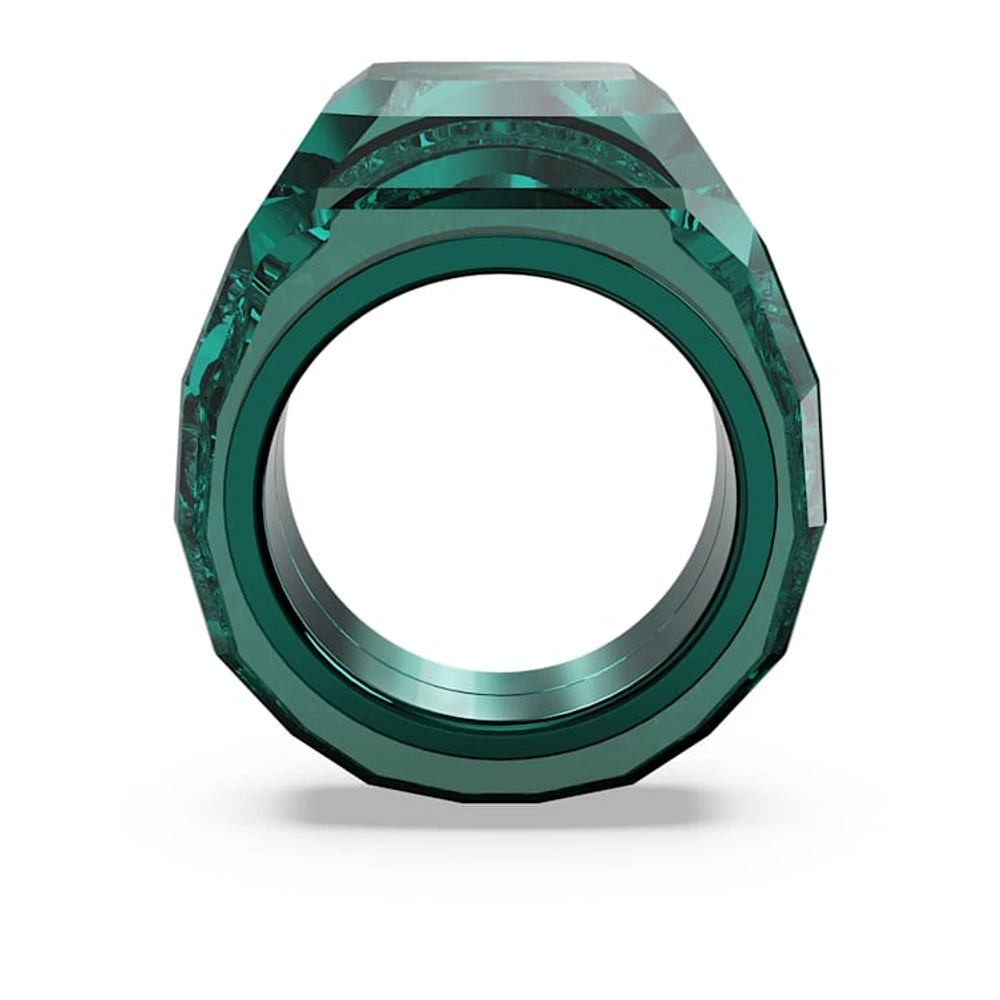 Lucent cocktail ring, Green by SWAROVSKI