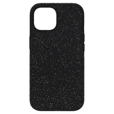 High smartphone case, iPhone® 15, Black by SWAROVSKI