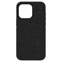 High smartphone case, iPhone® 15 Pro Max, Black by SWAROVSKI