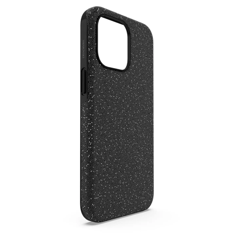 High smartphone case, iPhone® 15 Pro Max, Black by SWAROVSKI