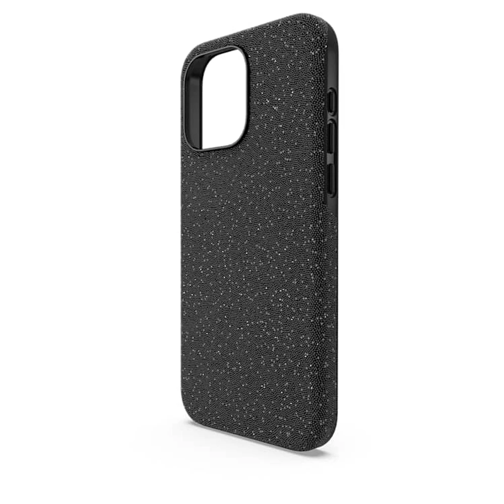 High smartphone case, iPhone® 15 Pro Max, Black by SWAROVSKI