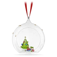 Holiday Cheers Tree and Gifts Ball Ornament by SWAROVSKI