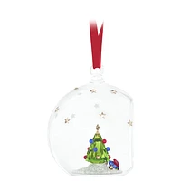 Holiday Cheers Tree and Gifts Ball Ornament by SWAROVSKI