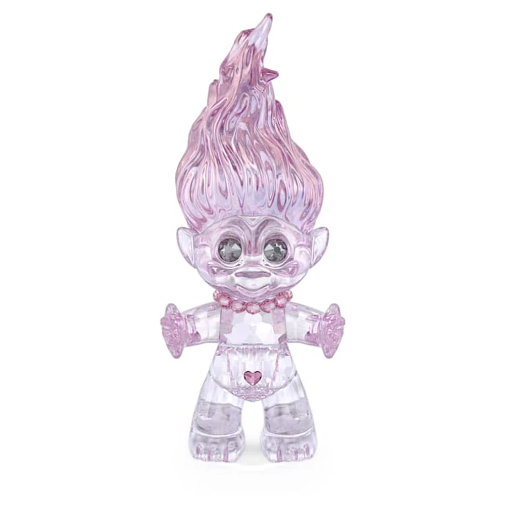 Good Luck Trolls Troll, Pink by SWAROVSKI