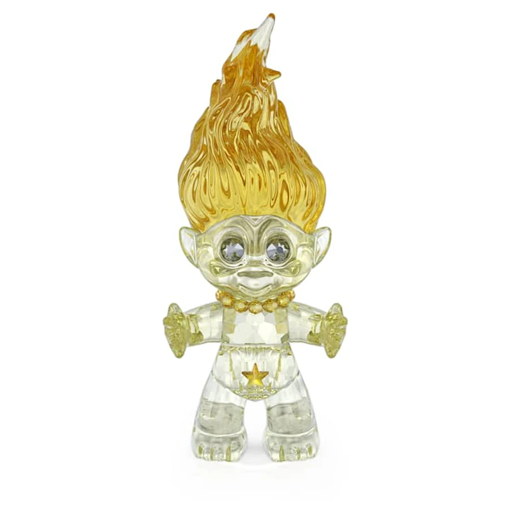 Good Luck Trolls Troll, Yellow by SWAROVSKI