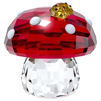 Idyllia Mushroom and Ladybugs by SWAROVSKI