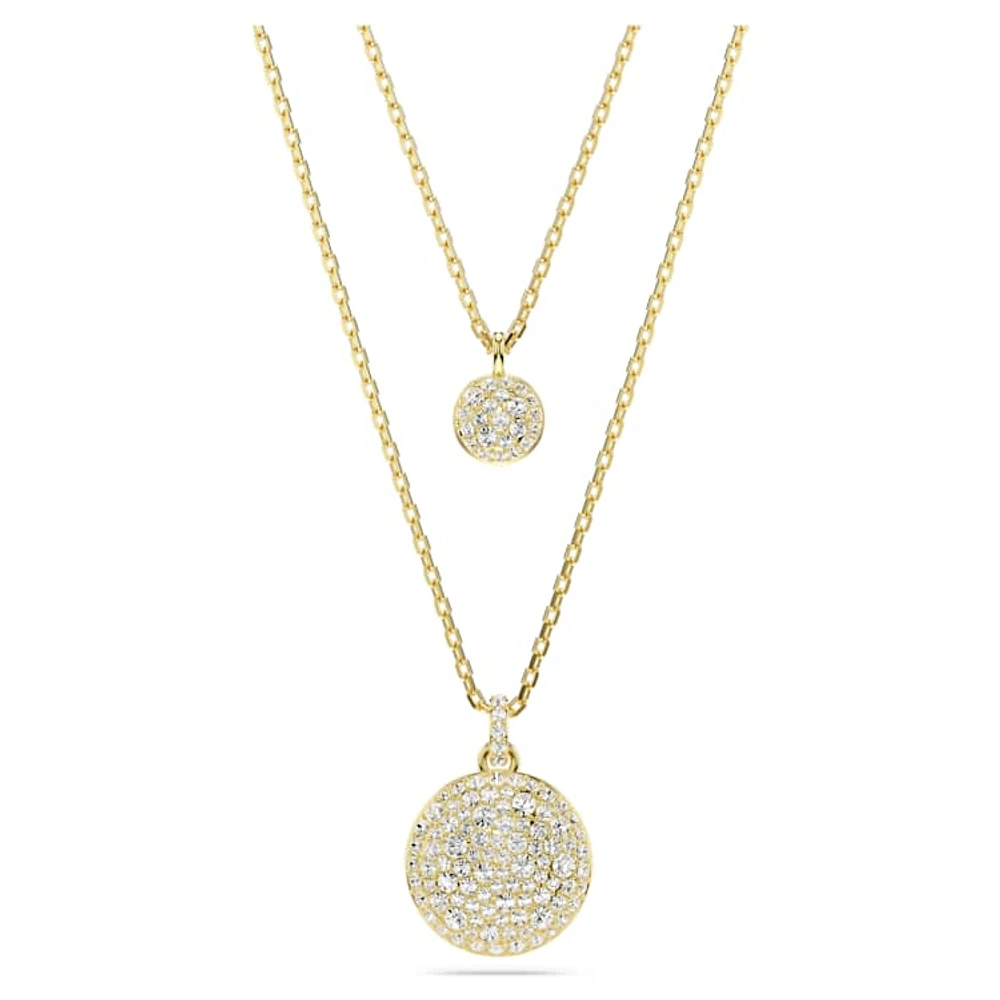 Sublima layered pendant, White