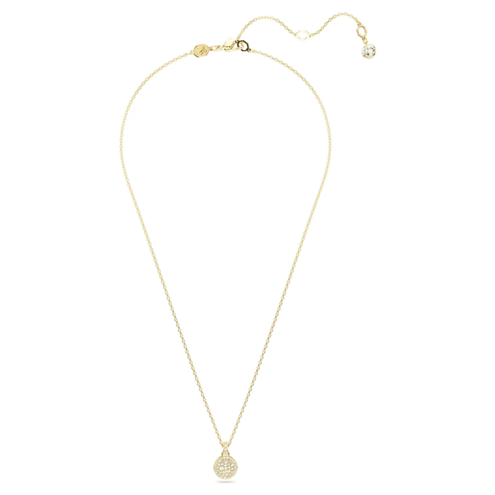 Sublima pendant, White, Gold-tone plated by SWAROVSKI