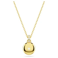 Sublima pendant, White, Gold-tone plated by SWAROVSKI