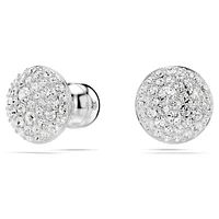 Sublima set, White, Rhodium plated by SWAROVSKI