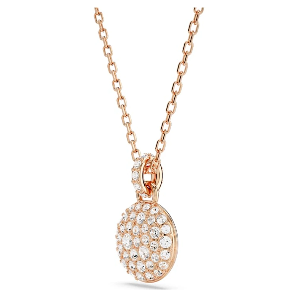 Sublima set, White, Rose gold-tone plated by SWAROVSKI