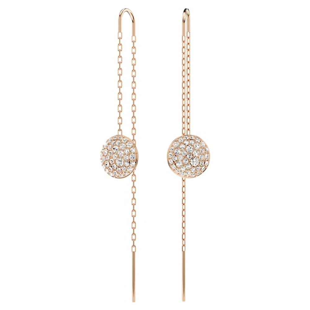 Sublima set, White, Rose gold-tone plated by SWAROVSKI