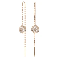 Sublima set, White, Rose gold-tone plated by SWAROVSKI