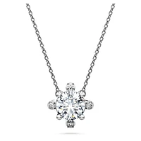 Galaxy pendant, Lab-grown diamonds 1.05 ct tw, Round cut, 14K white gold by SWAROVSKI