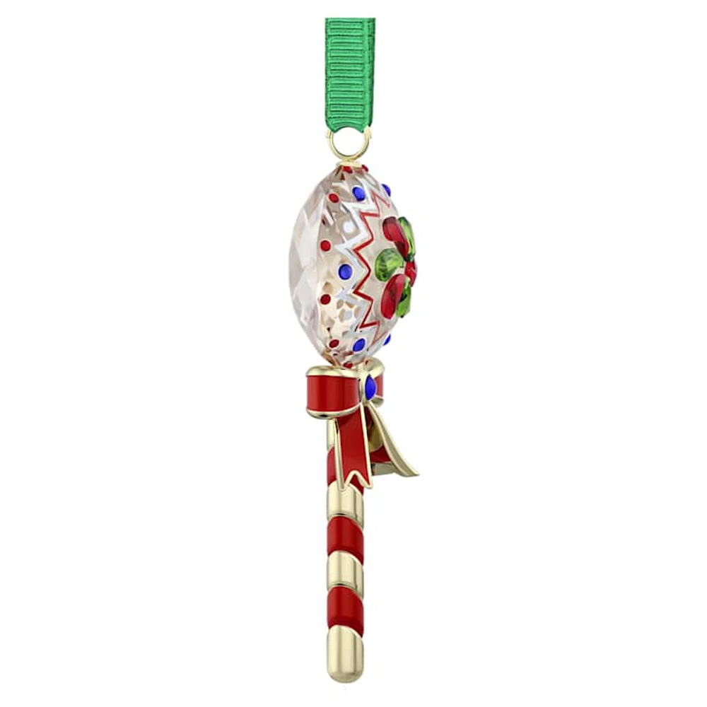 Holiday Cheers Dulcis Lollipop Ornament by SWAROVSKI