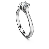 Galaxy ring, Lab-grown diamonds 0.5 ct tw, Round cut, 14K white gold by SWAROVSKI