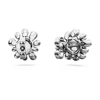 Galaxy stud earrings, Lab-grown diamonds 2.5 ct tw, Round cut, 14K white gold by SWAROVSKI