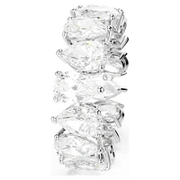 Matrix Vittore ring, Pear cut, White