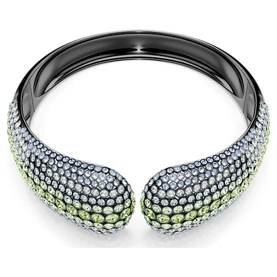 Sublima choker, Round cut, Multicoloured, Ruthenium plated by SWAROVSKI