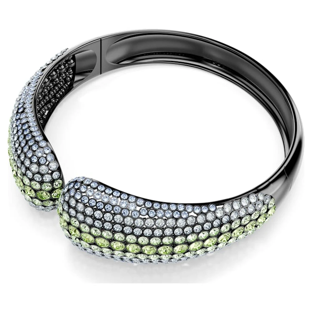 Sublima choker, Round cut, Multicoloured, Ruthenium plated by SWAROVSKI