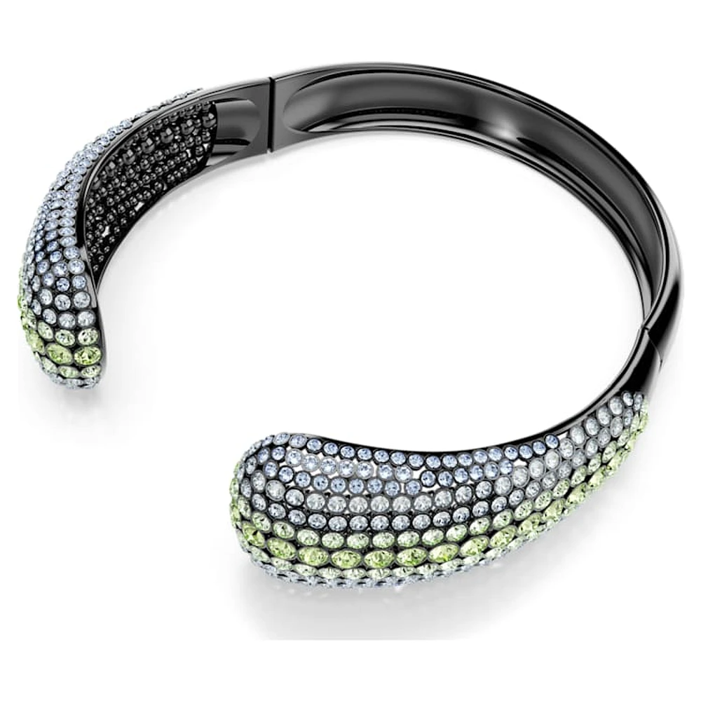 Sublima choker, Round cut, Multicoloured, Ruthenium plated by SWAROVSKI