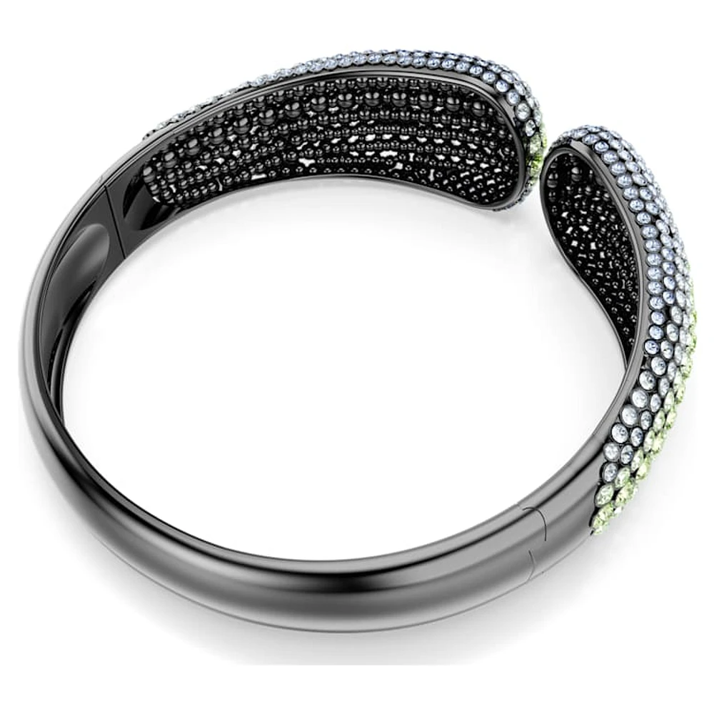 Sublima choker, Round cut, Multicoloured, Ruthenium plated by SWAROVSKI