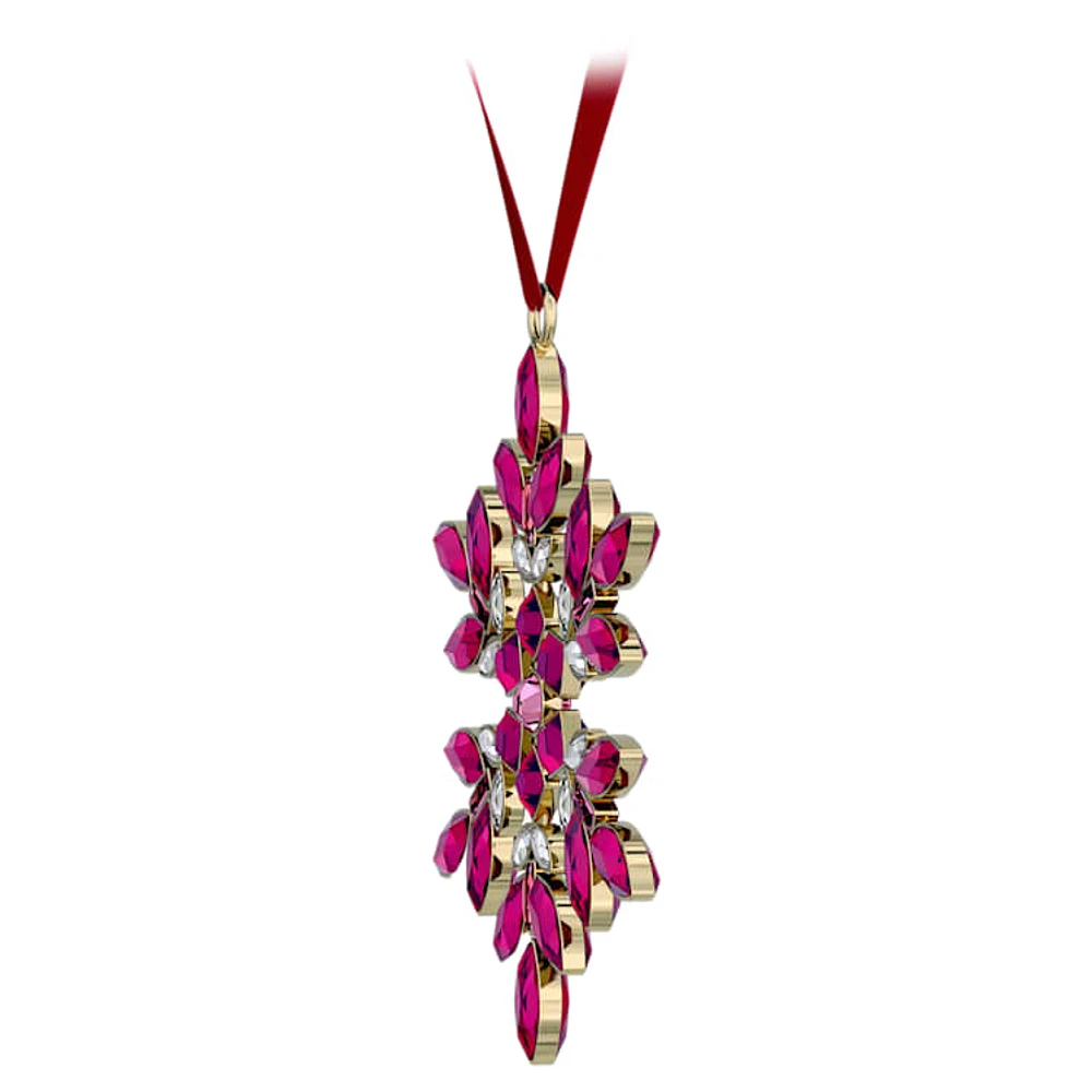 Gema Holiday Ornament, Red by SWAROVSKI