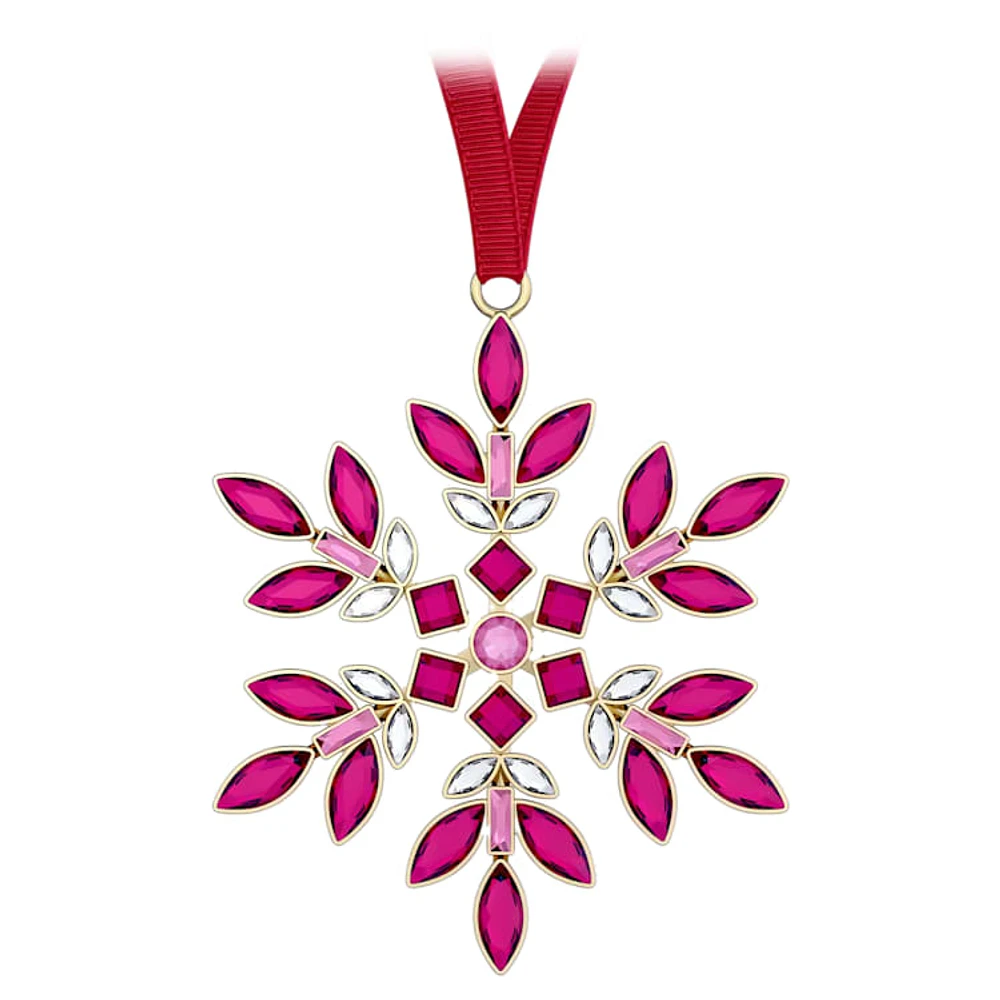 Gema Holiday Ornament, Red by SWAROVSKI