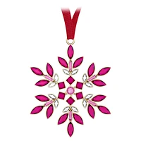 Gema Holiday Ornament, Red by SWAROVSKI