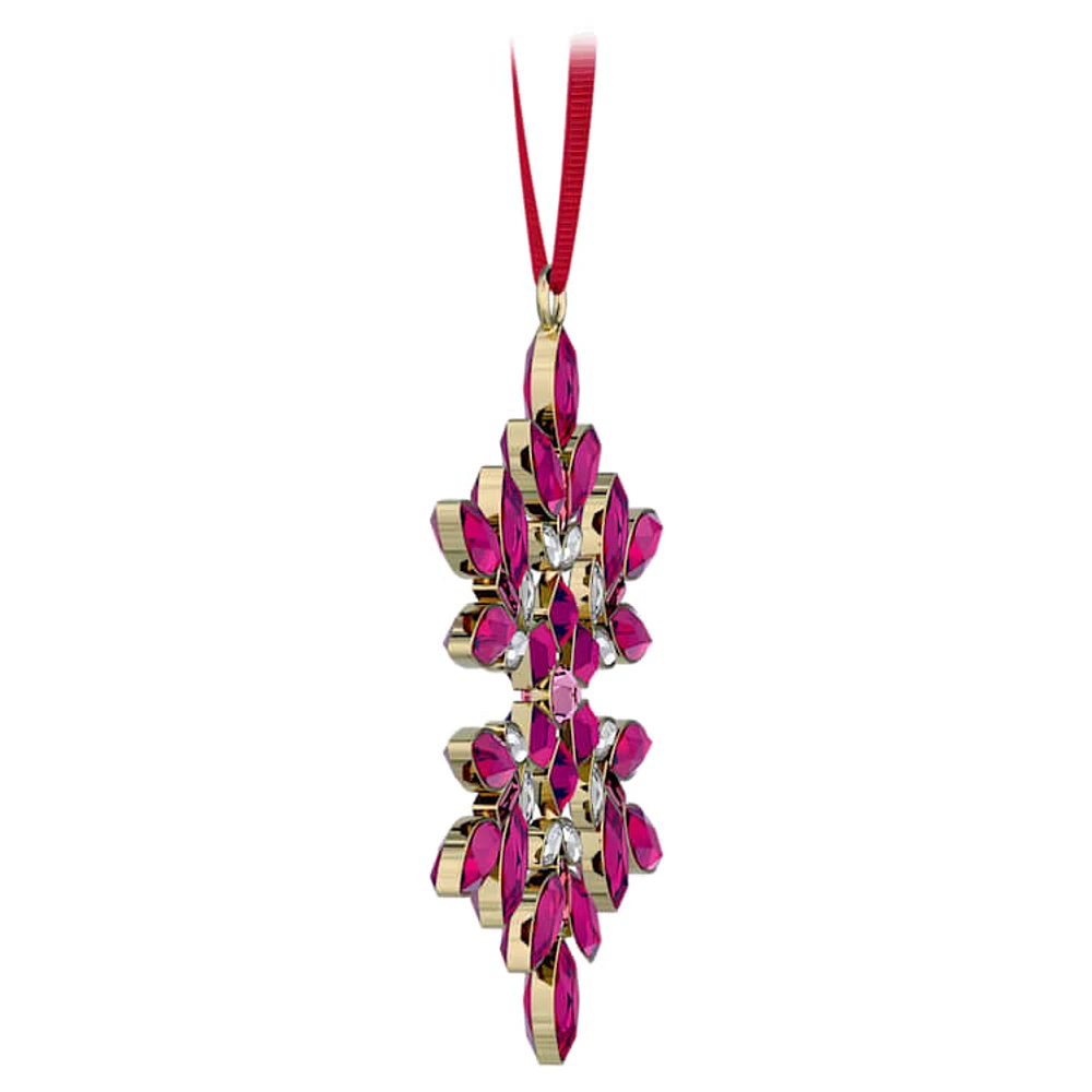 Gema Holiday Ornament, Red by SWAROVSKI