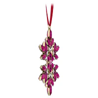 Gema Holiday Ornament, Red by SWAROVSKI