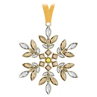 Gema Holiday Ornament, Yellow by SWAROVSKI