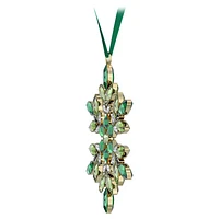 Gema Holiday Ornament, Green by SWAROVSKI