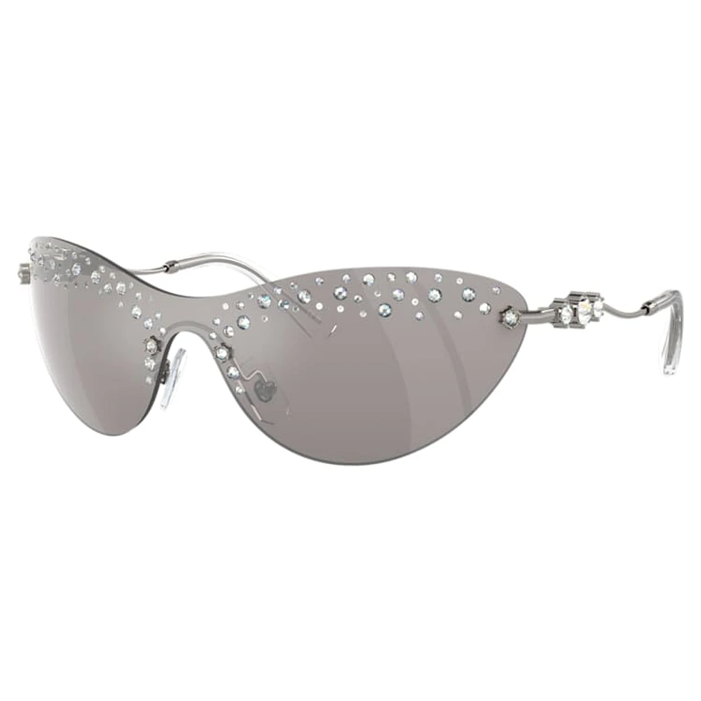 Sunglasses, Mask, Silver Tone by SWAROVSKI