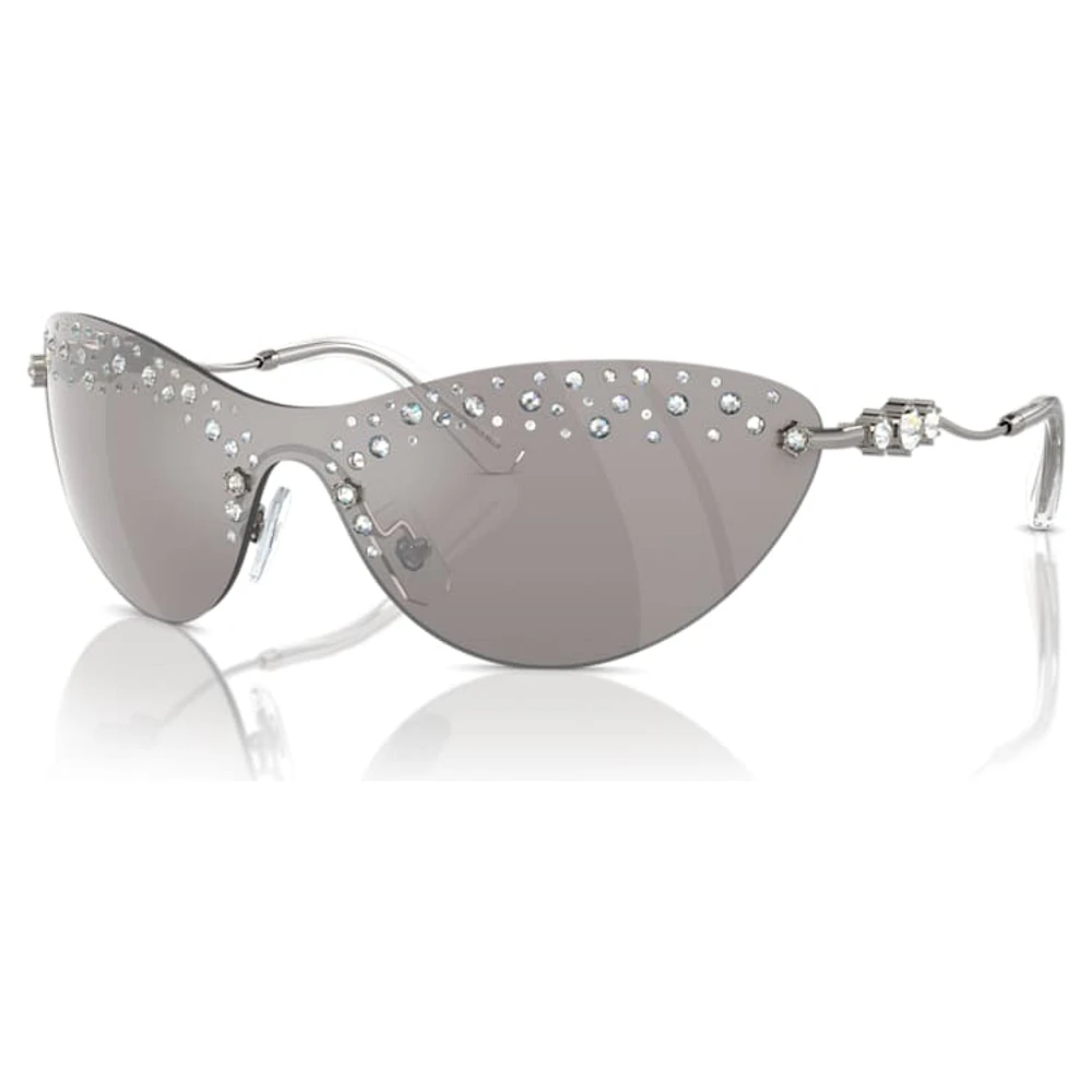 Sunglasses, Mask, Silver Tone by SWAROVSKI