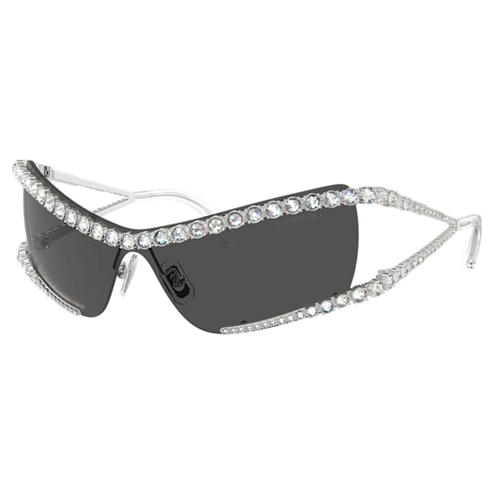 Sunglasses, Mask, Grey by SWAROVSKI