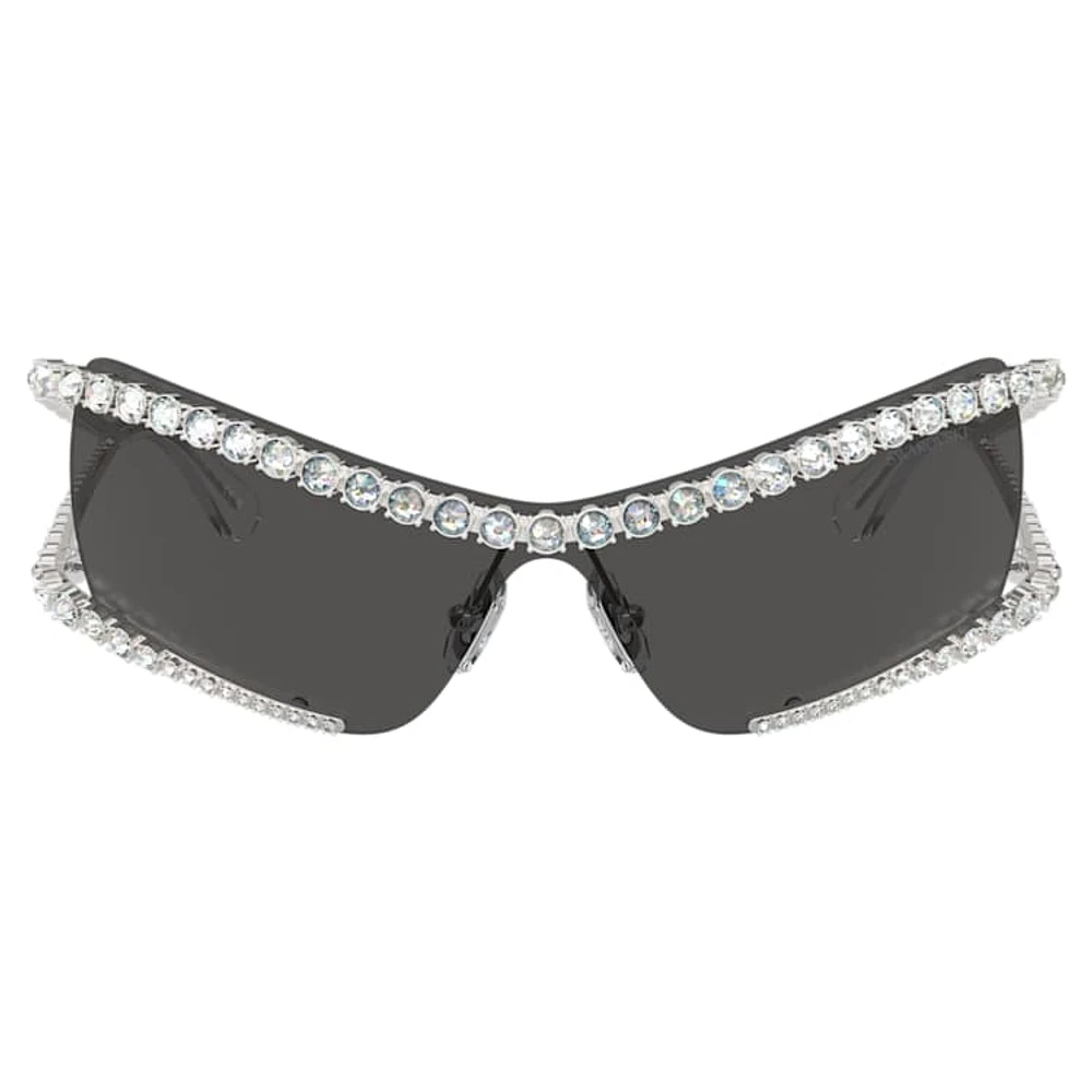 Sunglasses, Mask, Grey by SWAROVSKI